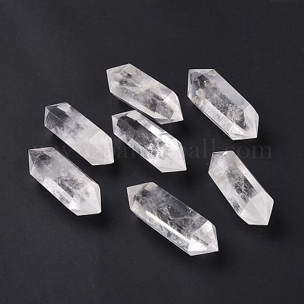 Perlas de cristal de cuarzo natural G-F715-114I-1-1