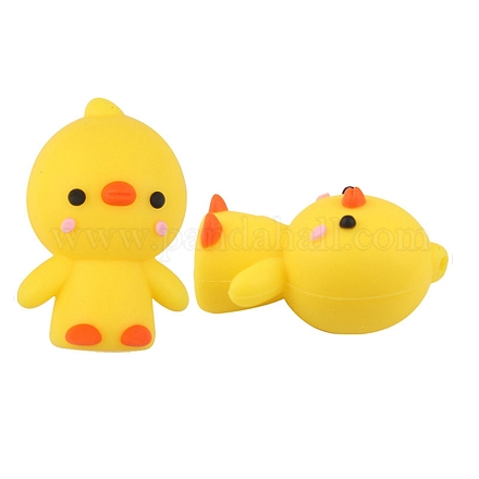 Мультяшные силиконовые фокусные бусины PW-WGF9269-01-1