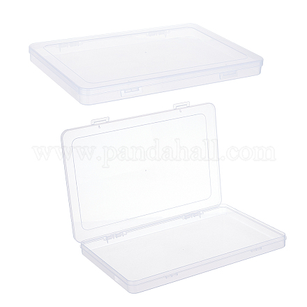 Wholesale SUPERFINDINGS 2pcs Small Plastic Box 27.4x19x2.3cm