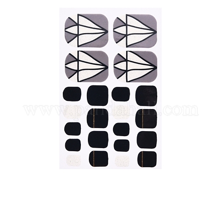 Set di nail art a copertura totale MRMJ-R086-17-1