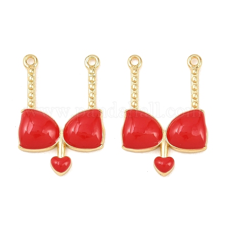 Латунь эмаль подвески&nbsp;KK-B167-03G-01-1