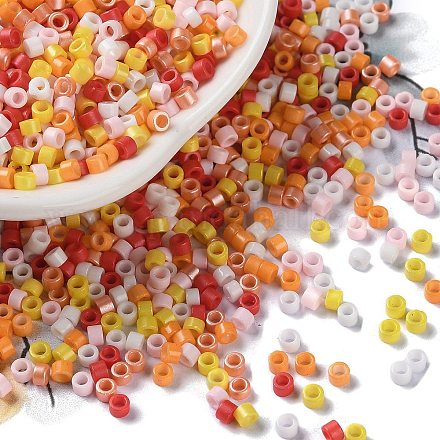Baking Paint Glass Seed Beads X-SEED-S042-05A-07-1