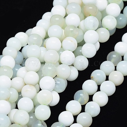 Natürlichen grünen Opal Perlen Stränge G-O180-06B-1