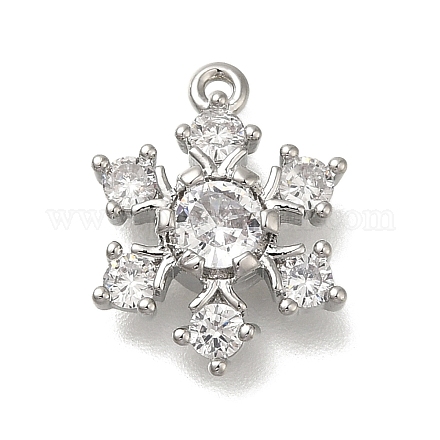 Стойки обшивки латунь микро проложить Циркон подвеску KK-M014-10A-P-1