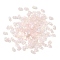 Glass Frosted Seed Beads, Peanut, Pink, 6x3.5x3mm, Hole: 1mm, about 100pcs/bag