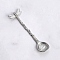 Alloy Coffee Tea Spoon, Dragonfly, Silver, 105x4mm