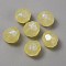Translucent Acrylic Beads, Faceted, Round, Orchid, 10x10mm, Hole: 1.6mm, about 950pcs/bag.