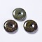 Natural Dragon Blood Pendants, Donut/Pi Disc, 40~40.5x6~7.5mm, Hole: 8mm