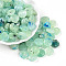 Transparent Acrylic Beads, Flat Round, Two Tone, Aquamarine, 14x14x5~5.5mm, Hole: 1.8mm, about 714pcs/500g