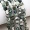 Natural Tree Agate Beads Strands, Nuggets, 5.5~8x6.5~9x7.5~9mm, Hole: 0.7~0.8mm, about 48pcs/strand, 15.16''(38.5cm)~15.55''(39.5cm)