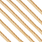 Polyester Ribbon, Sofa Cushion Accessories, Gold, 3/4 inch(20mm), about 13.67 Yards(12.5m)/pc