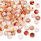 2 Strands Natural Agate Beads Strands, Grade AB, Round, 8mm, Hole: 1.2mm, about 49pcs/strand, 14.96 inch(38cm)