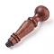 Pear Wood Handle, for Wax Seal Stamp, Wedding Invitations Making, BurlyWood, 7.4x2.2cm, Inner Diameter: 7.5mm