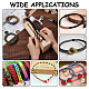 Outil de tricotage de retenue de sangle de bracelet en bois TOOL-WH0155-20-6