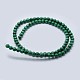 Chapelets de perles en malachite naturelle G-F571-27AB1-8mm-3