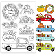 Benecreat Thanksgiving Day klare Briefmarken DIY-WH0167-56-980-1