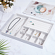 3 из 1 многоцелевых лотков для ювелирных изделий из МДФ&nbsp;ODIS-WH0086-078G-4
