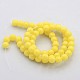 Solid Color Resin Round Beads Strands RESI-O002-16-2