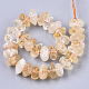 Chapelets de perles de citrine naturelle G-R462-24-2