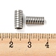 Perlas de tubo de 201 acero inoxidable STAS-Z049-06P-3