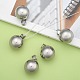 Fashionable 304 Stainless Steel Round Pendants X-STAS-R054-05-5