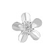 Legierung Sakura-Blume Uhrenarmband Nieten MOBA-PW0001-75B-1