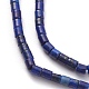 Naturales lapis lazuli teñidos abalorios hebras G-H255-20-2