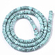 Chapelets de perles en turquoise synthétique TURQ-N215-01I-2