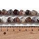 Chapelets de perles en agate naturelle du Botswana G-NH0002-C01-03-5