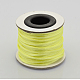 Cordons fil de nylon tressé rond de fabrication de noeuds chinois de macrame rattail NWIR-O001-A-17-1