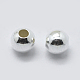 Perles séparateurs en argent sterling X-STER-K171-44S-4mm-2