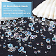 OLYCRAFT 210g 0.6~3mm Resin Bubble Beads Micro Caviar Beads Iridescent Water Droplets Bubble Beads Tiny Glass Beads for Resin Crafting and Nail Arts GLAA-OC0001-02-6