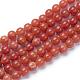 Avventurina rossa naturale fili di perle G-R412-04-10mm-1