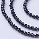 Natural Spinel Beads Strands X-G-F619-14-3mm-3