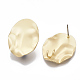 Accessoires de puces d'oreilles en alliage avec surface lisse X-PALLOY-T064-35MG-2