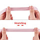 Benecreat 33 Meter 15 mm breit falten über Gummiband rosa Faltgummis Stretch für Haargummis Stirnbänder Kleidungsstück Nähen OCOR-BC0012-10B-3