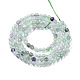 Chapelets de perles en fluorite naturel G-R465-04-2