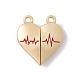 Love Heart Alloy Magnetic Clasps FIND-C013-01E-1