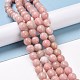 Natural Pink Opal Beads Strands G-E571-22C-2