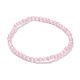 Round Cat Eye Beads Stretch Bracelets for Girl Women BJEW-A117-A-12-2
