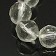 De abalorios de cristal de cuarzo hebras G-C174-8mm-2-1