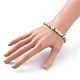 Bracelets élastiques faits à la main de perles heishi en pâte polymère BJEW-JB05759-05-4