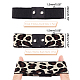 PandaHall Elite 5 Pairs 5 Style Elastic Polyester Shoelace Bands FIND-PH0007-45-2