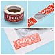 Pegatinas frágiles manejar con cuidado embalaje etiqueta de envío de advertencia X-DIY-E023-04-4