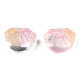 Perles de verre peintes par pulvérisation transparent GLAA-N035-033-G03-3