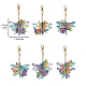 Blumen-Libelle-Diamant-Malerei-Set zum Selbermachen PW-WG25200-01-1