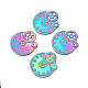 Ciondoli in lega color arcobaleno PALLOY-N156-196-1