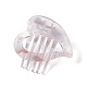 Haarklammern aus Kunststoff mit Herz PHAR-F015-02B-1