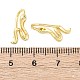 Серьги-подвески из латуни с микропаве из кубического циркония EJEW-G425-04G-01-5