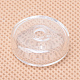 Botella de vidrio soplado que desea frasco de burbujas X-AJEW-Q115-28-1